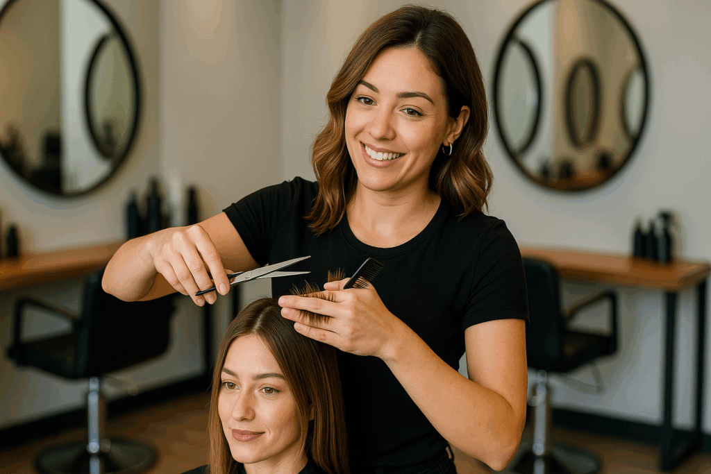 salão de cabeleireira em Jundiaí